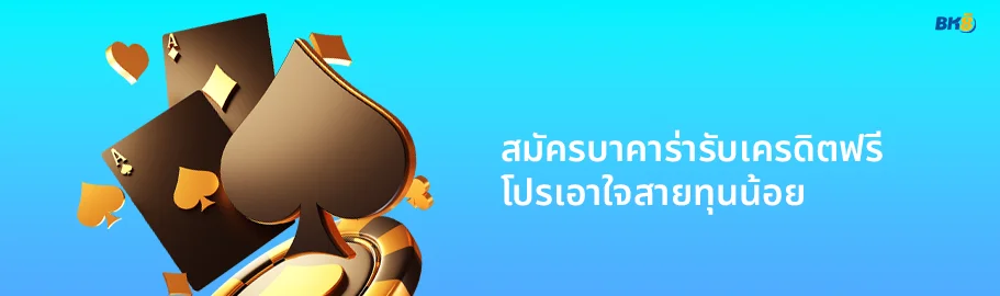 สมัครบาคาร่าได้เครดิตฟรี